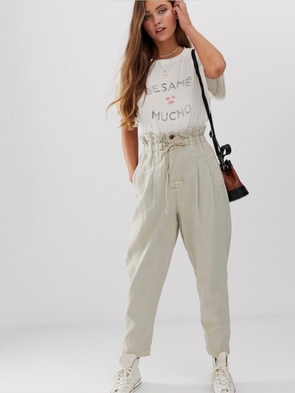 Free People Margate Pleated Trousers